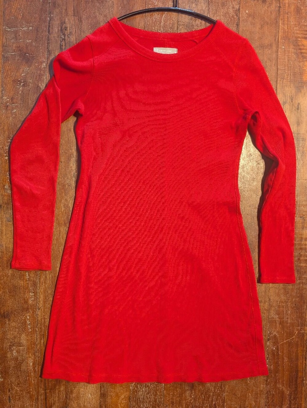 Everlane Ribbed Mini Dress - Picture 2 of 9